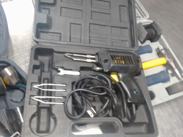 Multi purpose soldering gun kit