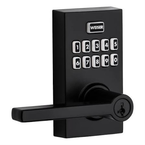Lock smart noir