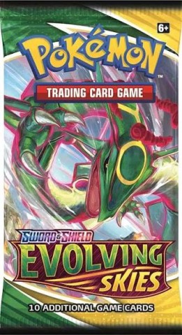 Pokemon evolving skies pack