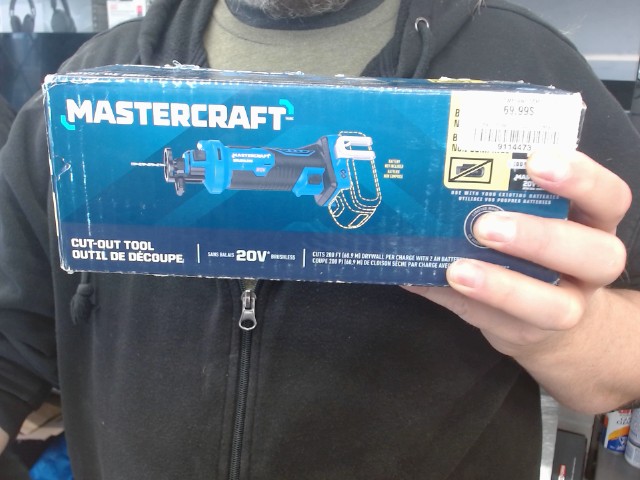 Mastercraft cut out tool new