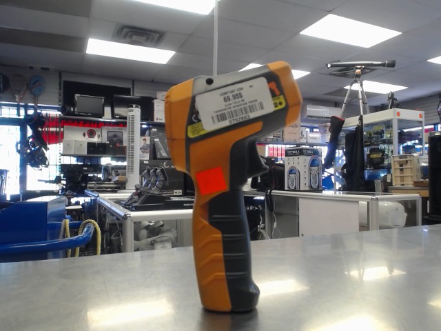 Thermometre infrarouge orange
