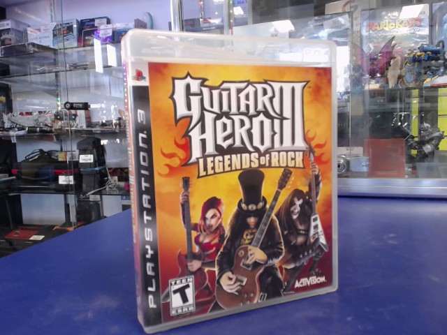 Guitar hero 3 legends of rock