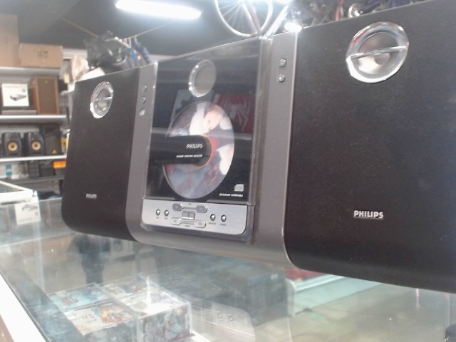 Micro shelf stereo system am/fm tested
