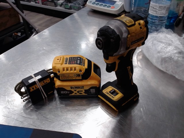 Drill impact+batt 20v 5ah+chargeur usb-c