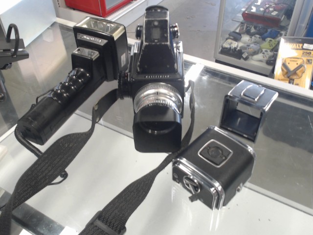 Kit de camera vintage in case+2 flash