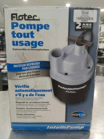 Pompe toutes usage