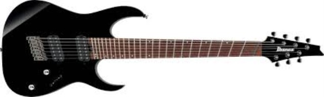 Guitare electrique noir