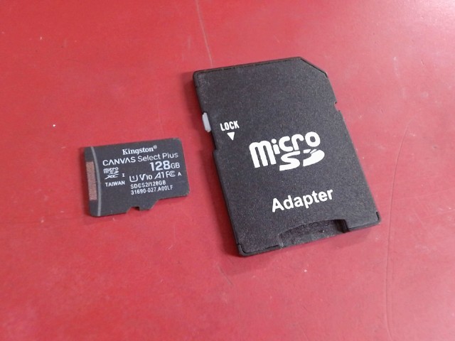 Carte micro sd 128gb+adapter