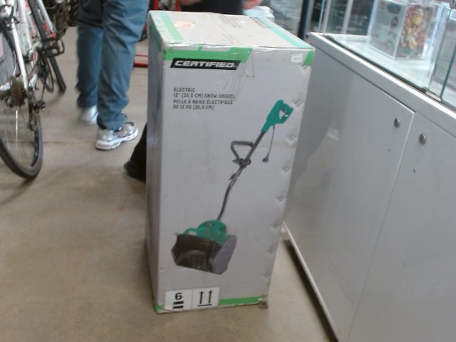 Electric snow shovel 12'' 10a