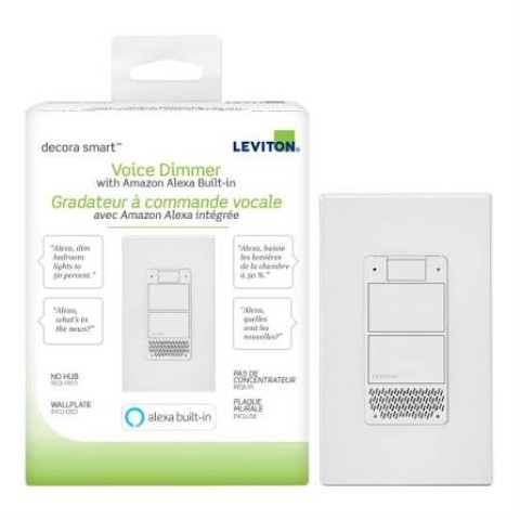 Decora smart voice dimmer alexa built-in