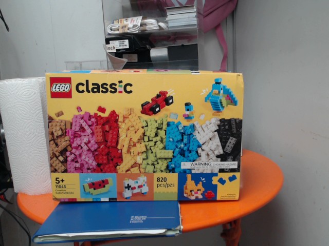 Kit de lego classic 820 pieces