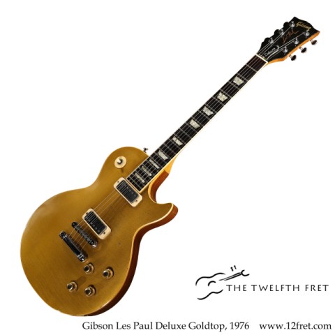 Lespaul deluxe 1976 goldtop player