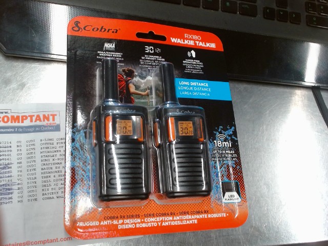 Cobra walkie talkie