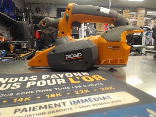 Hand planer ridgid