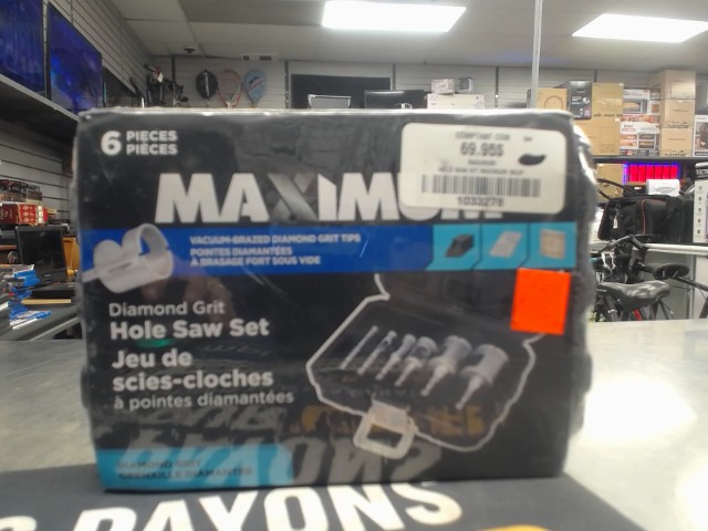 Hole saw kit maximum neuf