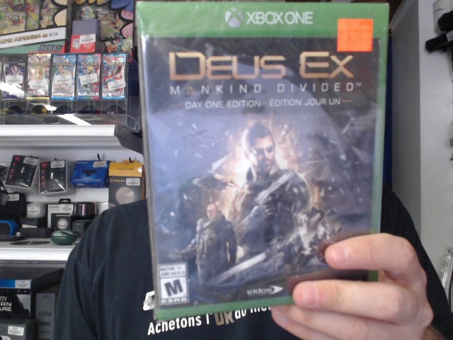 Deus ex mankind divided edition jour un