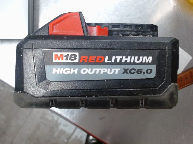 Battery red lithium high output xc6.0