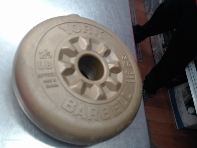 Poids de 2.5 lb
