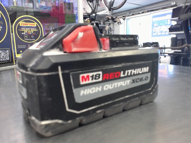Batterie dewalt 6ah high output