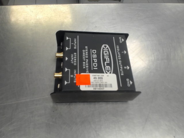 Stereo passive direct box