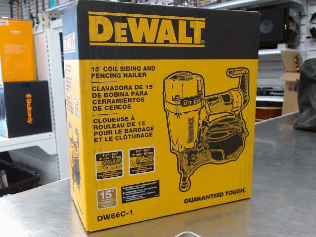 Cloueuse pneumatic dewalt 15