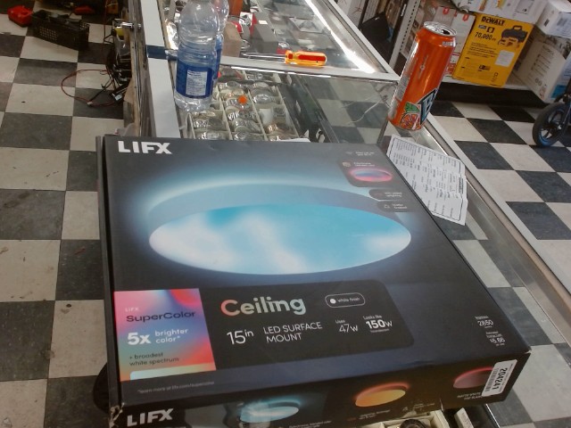 Ceiling light led changing colour