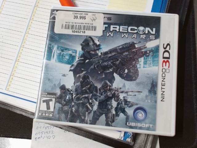 Ghost recon shadow wars 3ds