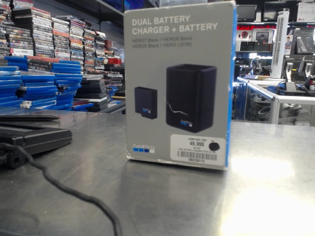 Dual battery+charger pour go pro