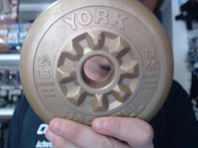 Poids de 2.5 lbs