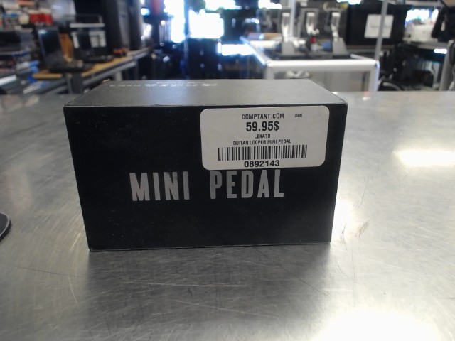 Guitar looper mini pedal