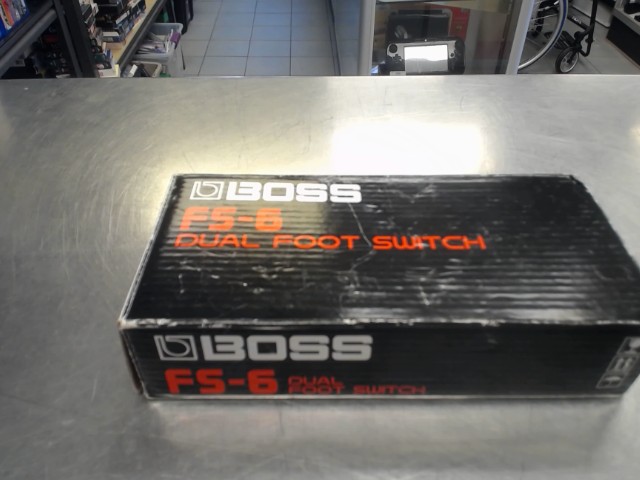 Dual foot switch boss fs-6 +box