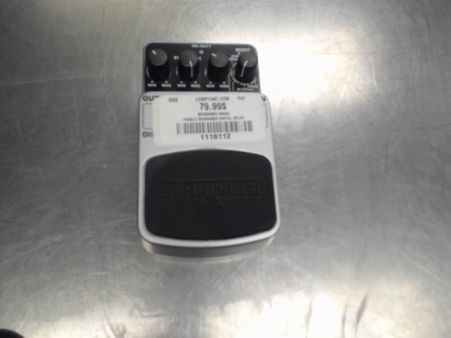 Pedale behringer digital delay