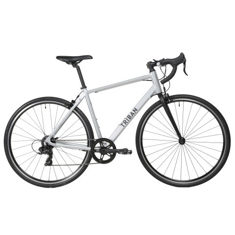Velo de route triban rc 100 grey