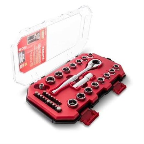 35-piece 3/8 + racthet kit