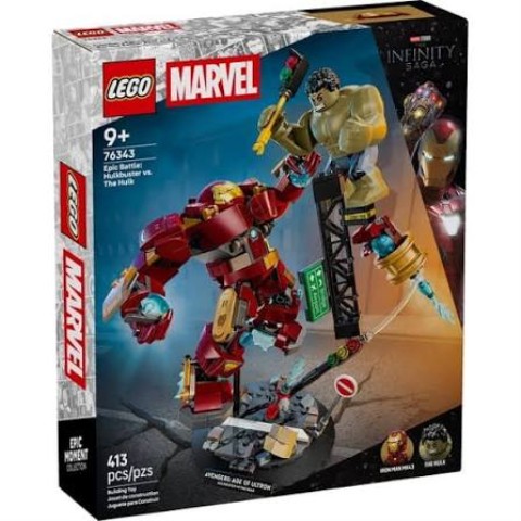 Epic battle : hulkbuster vs the hulk