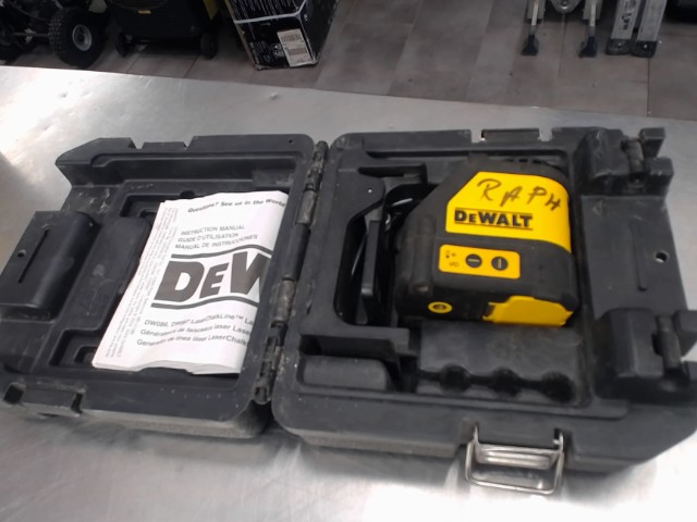 Laser dewalt rouge dcase
