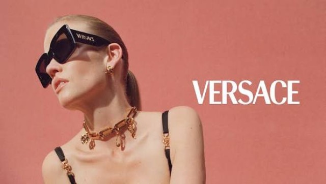 Lunette versace brun