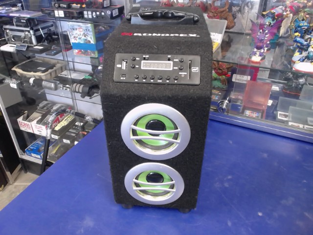 Haut-parleur bluetooth am/fm usb/sd
