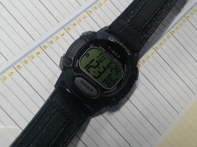 Montre timex noir