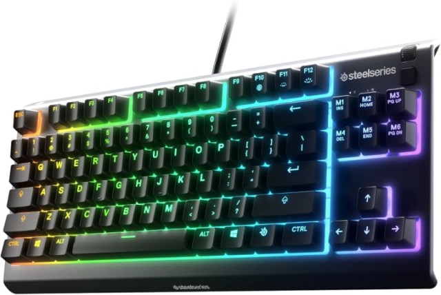 Calvier gaming steelserie apex 3 tkl new