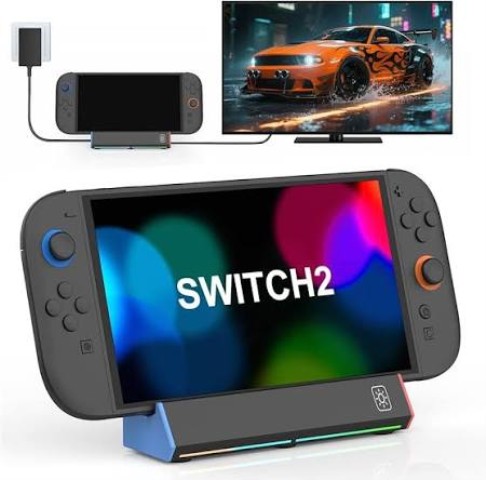 Nintendo switch 2 avec dock et manette