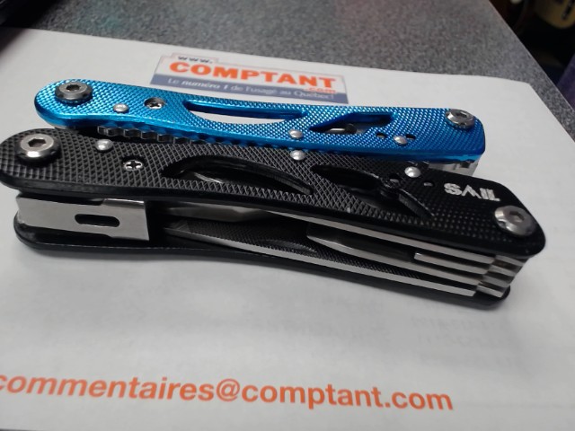 Multi tool noir et bleu
