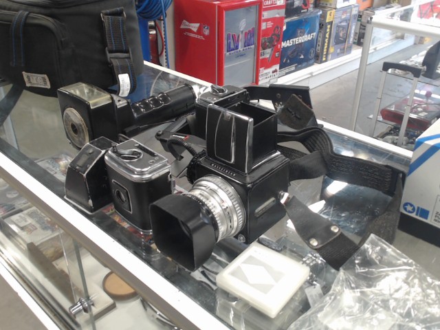 Kit de camera vintage in case+2 flash