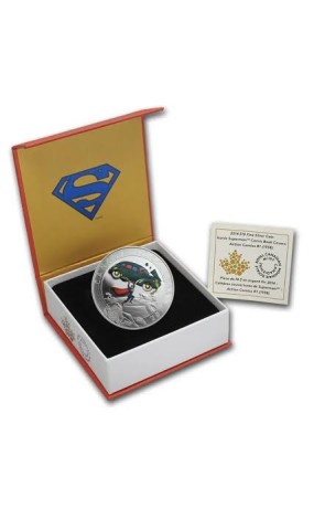 Piece de 10$ en argent superman