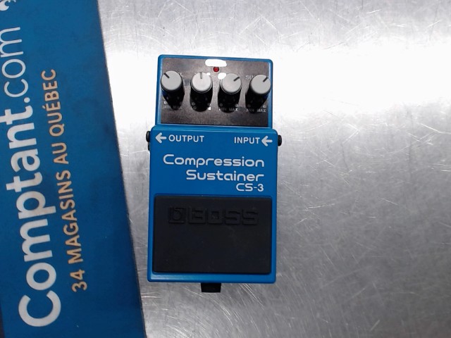 Pedal compression sustainer