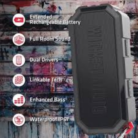 Speaker bluetooth wicked audio