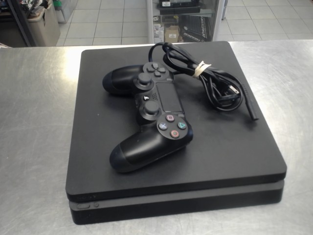 Console ps4 slim man + fils