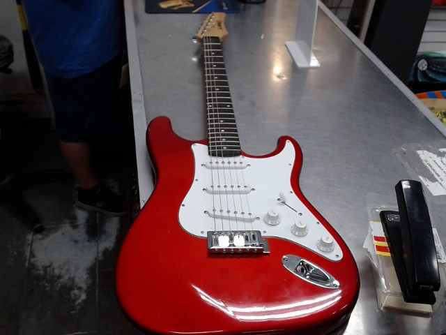 Guitar �lectrique rouge
