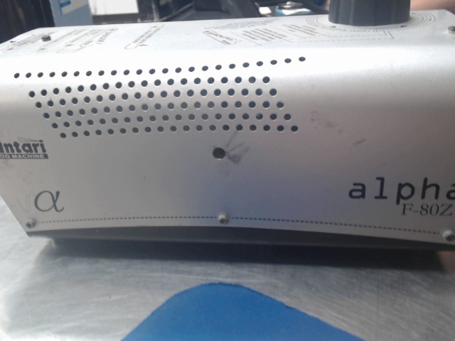 Machine a fumer alpha 0.8l tank