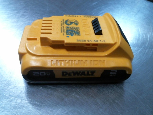 Batterie 20v 2ah